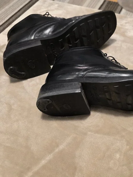 Cole HAAN city black leather boots, ankle nen's size 10 - Picture 8 of 8